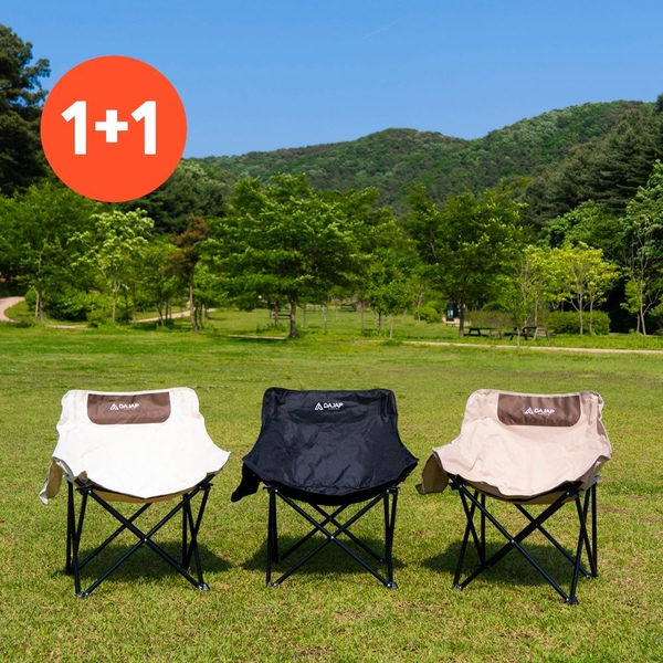 1+1 다잡 릴렉스 로우 접이식 캠핑의자