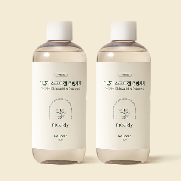 소프트젤 주방세제 480ml x 2개