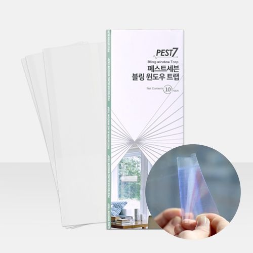 블링 윈도우 트랩(10매입)러브 버그 동양 하루살이 사랑벌레 퇴치 끈끈이