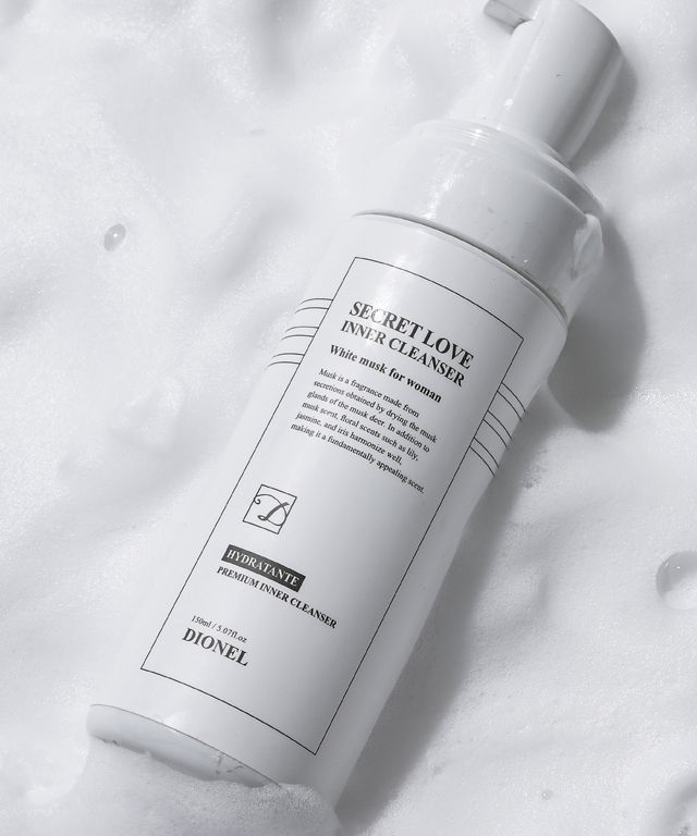 오늘의집 시크릿러브 이너클렌저 150ml 화이트머스크 여성청결제