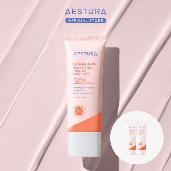 더마UV365 레드진정 톤업 선크림 40ml