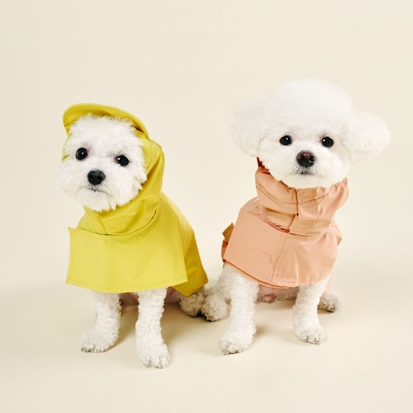 강아지 판초 우비 레인코트 4size 3colors