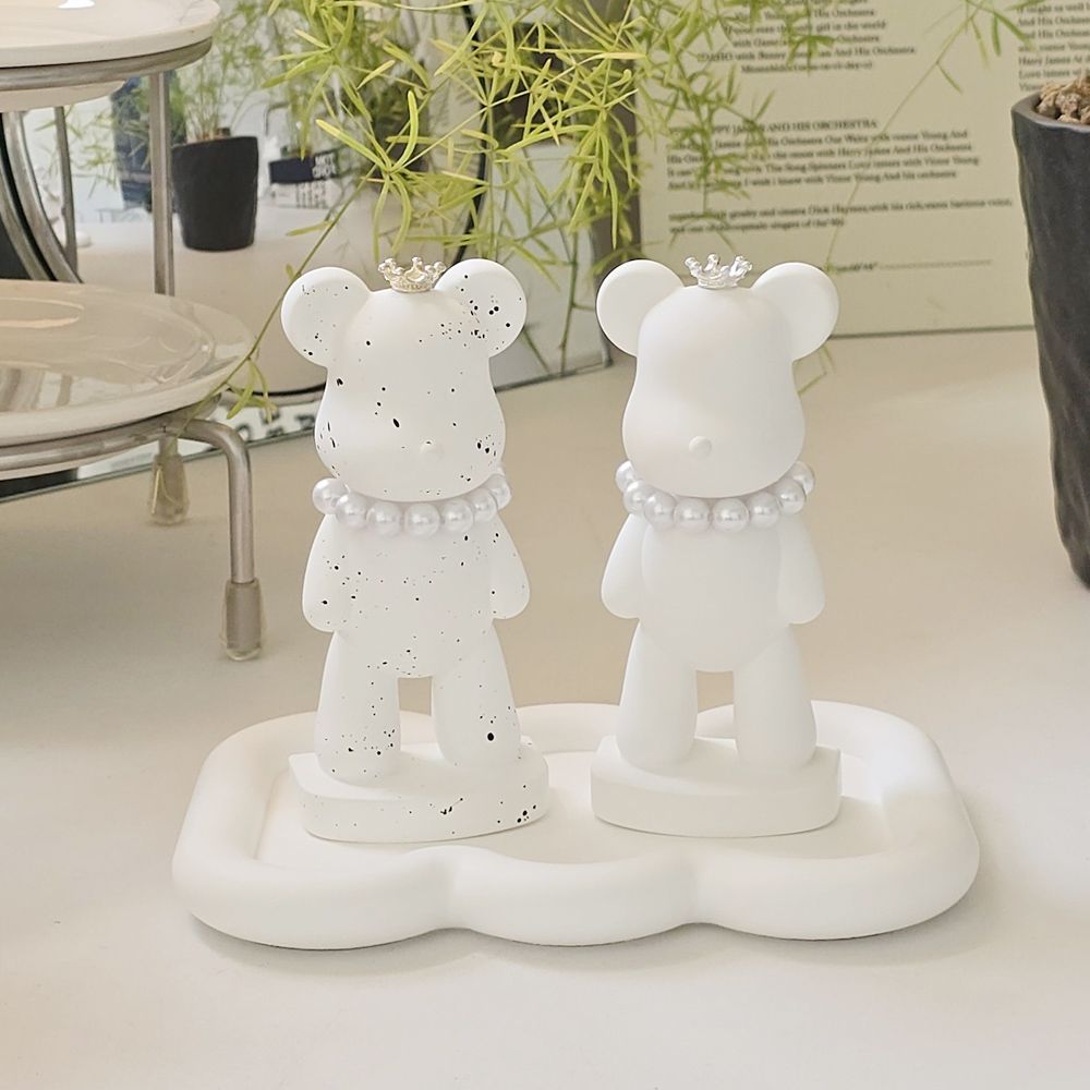 제이시스캔들 실내방향제, 인테리어소품 베어 석고방향제(12cm)