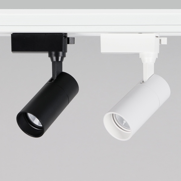 LED 샤인 COB 스포트 조명 10W 각도조절 원통 레일등 레일 핀조명 액자등 스팟조명