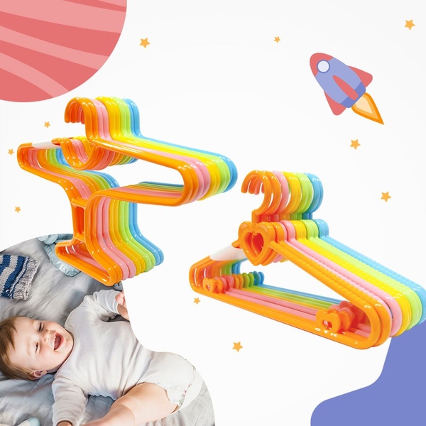 보노 유아동 옷걸이 20P 국내 원료 생산 소형 아이 옷걸이(에어플레인/러블리/베베)