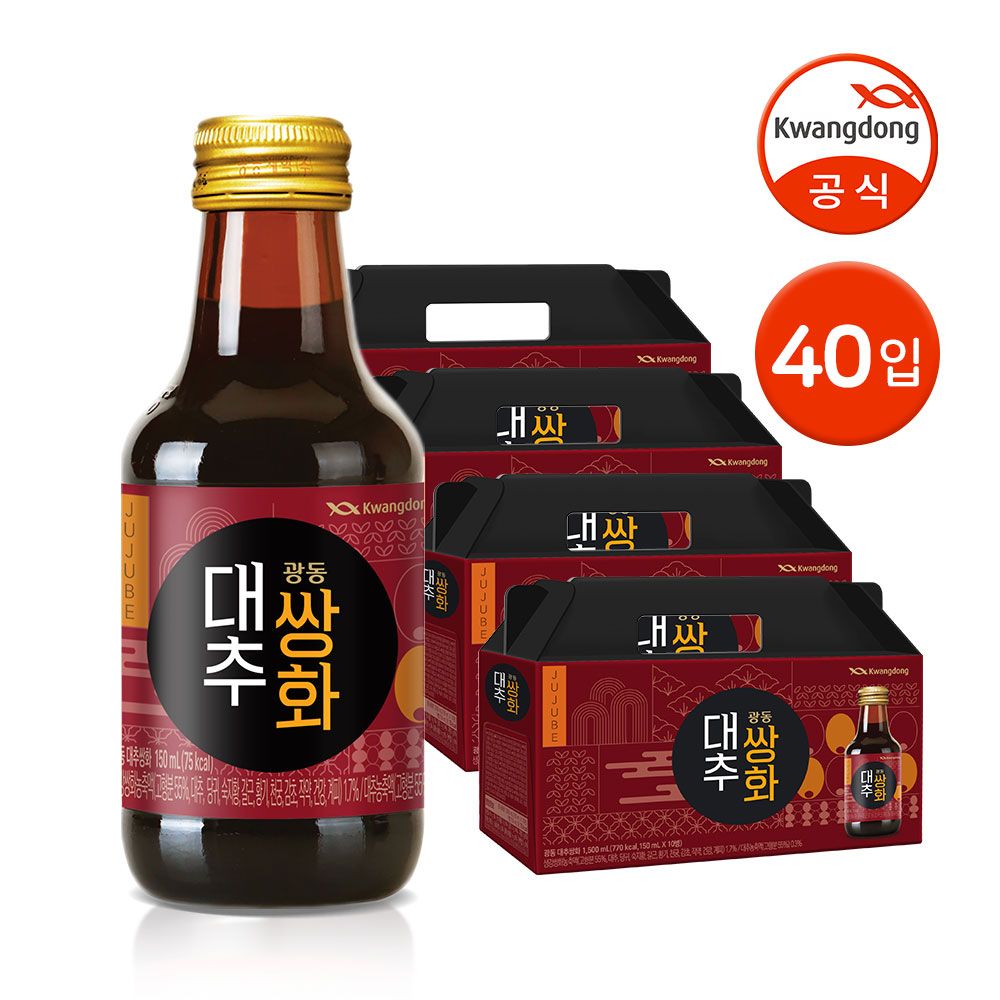 대추쌍화 150ml 40병 가격 비교 광동 대추쌍화 150ml 40병