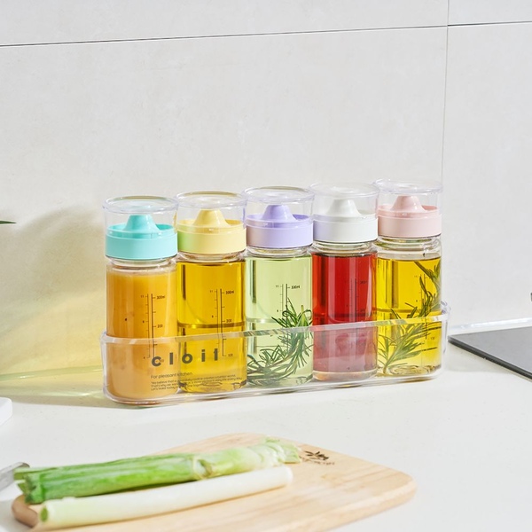 국내 생산 에코젠 클로일 오일병 350ml 5개, 양념통