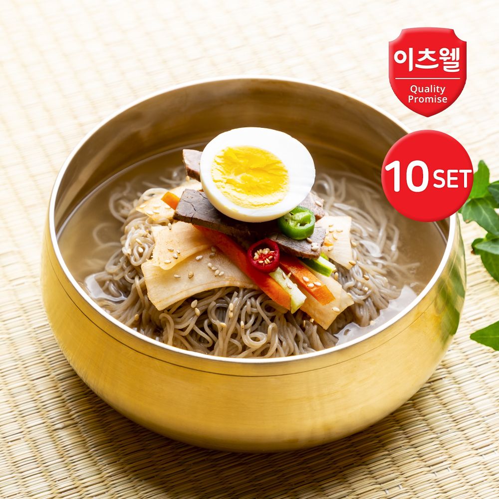 맛있는 냉면 10인분 (면 200g 10개 + 육수 300g 10개) 가격 비교 CJ프레시웨이 맛있는 냉면 10인분 (면 200g 10개 + 육수 300g 10개)