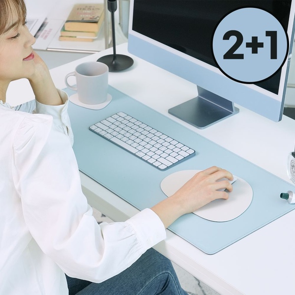 2+1 비스포크 가죽 데스크매트 / 데스크패드 장패드 17colors