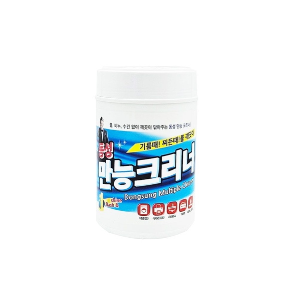 만능크리너 통 60매 / 찌든때 기름때 청소물티슈
