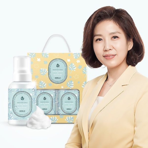 헤밀레 락토프레쉬 앤 쑥 여성청결제 280ml * 2ea