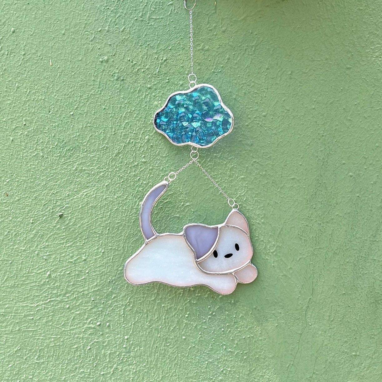 오늘의집 글라썸 댕댕이 냥이 썬캐쳐