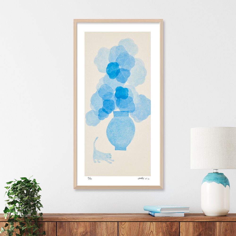 김선형, Garden Blue (50 Editions) 판화 가격 비교 그림닷컴 김선형, Garden Blue (50 Editions) 판화