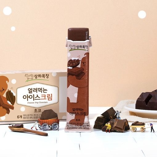 상하목장 얼려먹는 아이스크림 초코 85ML*24개입