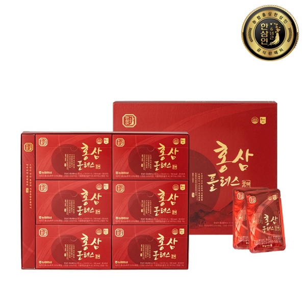 홍삼플러스 50ml x 30포(30일분) 1세트+쇼핑백증정