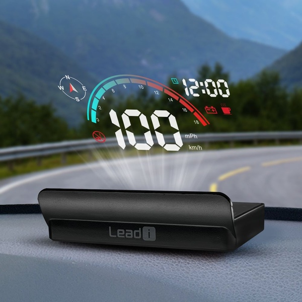 HUD 헤드업 디스플레이 GI200 블랙박스 GPS 연동
