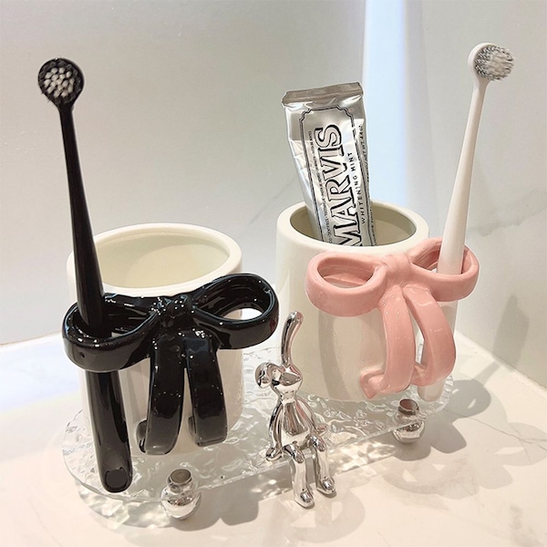 러블리 칫솔꽂이 양치컵세트