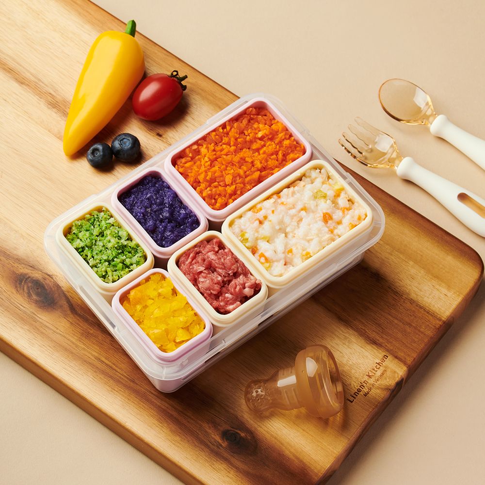 JOONIE 주니 완전밀폐 이유식큐브 실리콘 보관함 이유식용기