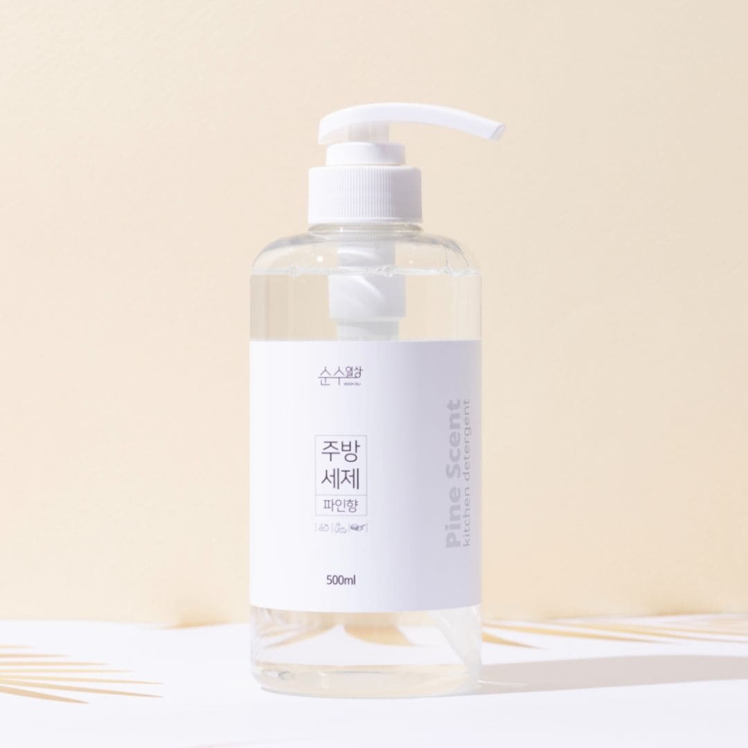 순수일상 주방세제 500ml 1+1+1 파인향 1종 과일세척