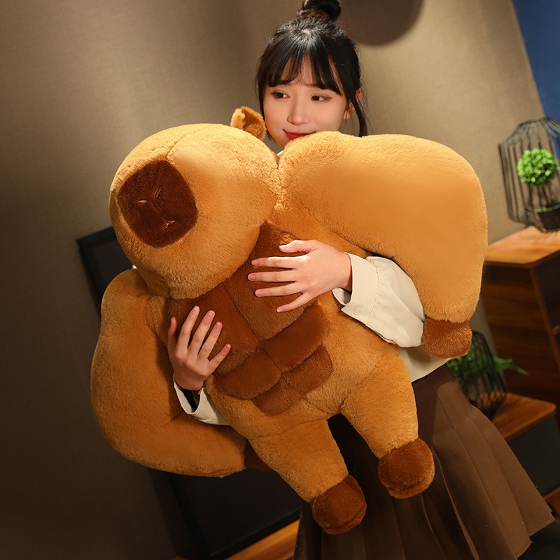 덤벼바라 카피바라 쿠션 45cm 어깨깡패 근육맨 낮잠 베개 바디필로우 숙면 애착 가격 비교 아트조이 덤벼바라 카피바라 쿠션 45cm 어깨깡패 근육맨 낮잠 베개 바디필로우 숙면 애착