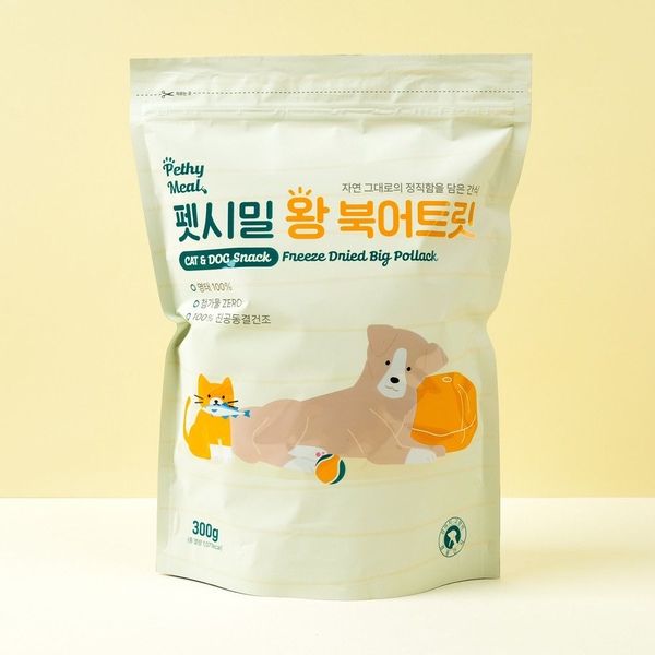 왕북어트릿 300g 동결건조 강아지 고양이 간식