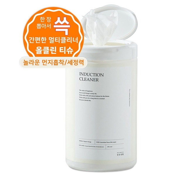 청정생활인덕션클리너/주방클리너 150매입