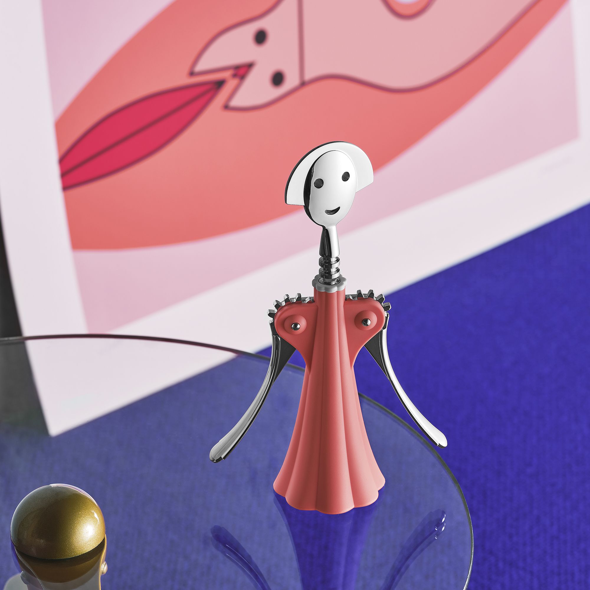 알레시(ALESSI) 알레시 안나G 와인오프너 (6 colors)