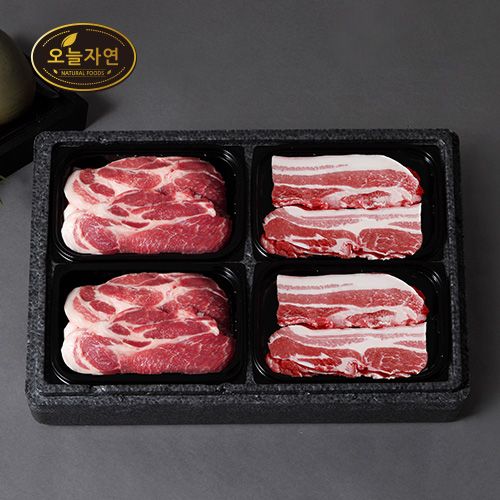 한돈 돈육 알찬 구이세트 총 1.6kg/오삼겹+목살 가격 추이 인정식탁 한돈 돈육 알찬 구이세트 총 1.6kg/오삼겹+목살 - 최저가 54,900원