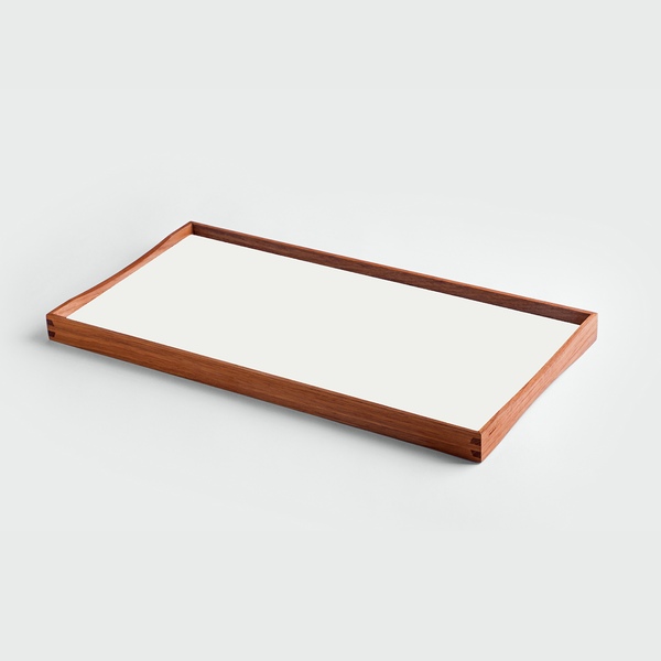 Finn Juhl Turning Tray 핀율 터닝 트레이 S 화이트/블랙 양면 사용 가능