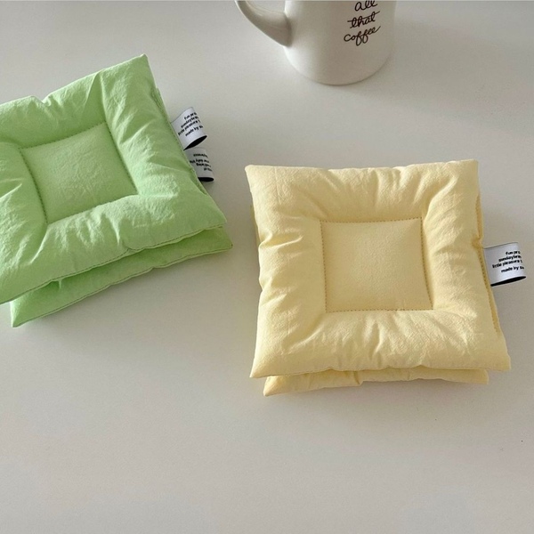 푸딩 티코스터 컵받침 캔들받침 9color