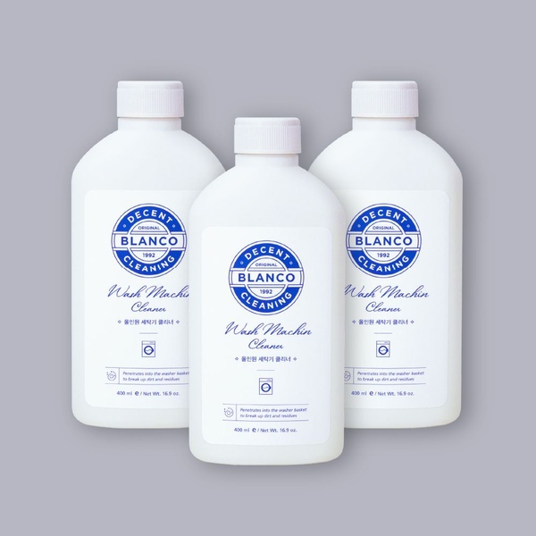 드럼 전용 세탁조클리너 400ml 3개
