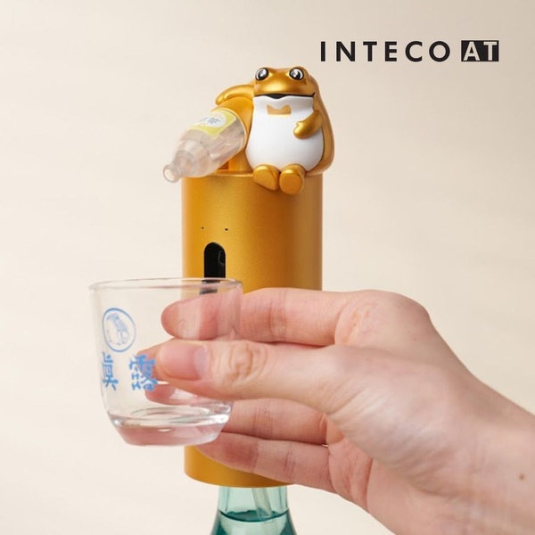 진로 소주 꺼비 자동토출 골드 디스펜서