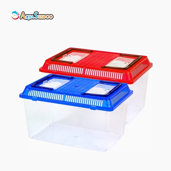 사각 채집통 XL 330-A 파충류 곤충 달팽이 소라게 장수풍뎅이 투명 사육장 케이지