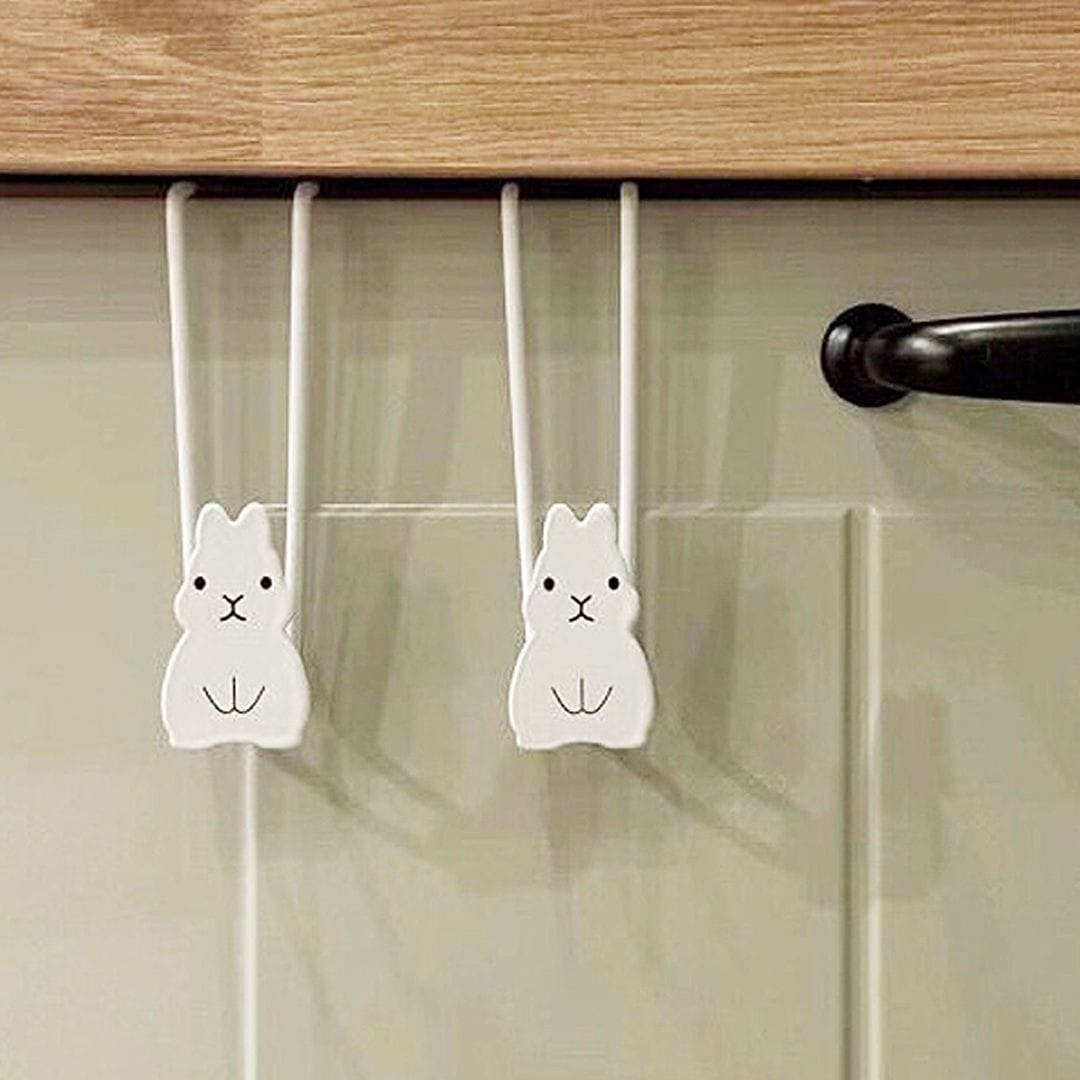 소심생활 토끼 곰 다용도 문걸이 후크