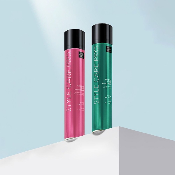미쟝센 스타일케어 헤어스프레이 내추럴/스트롱홀드 300ml 1개 (옵션)