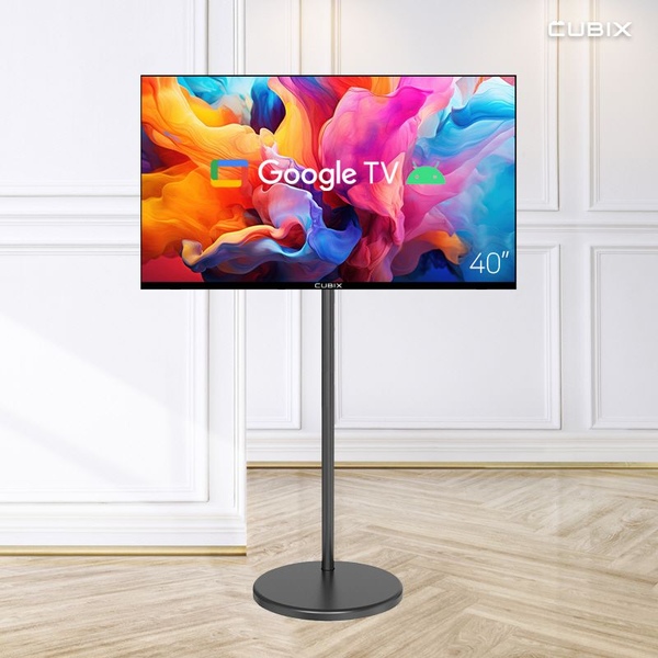 무빙큐빅스 블랙에디션 구글 스마트 40인치(101cm) FHD TV 삼탠바이미