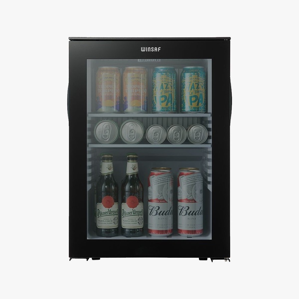 무소음 쇼케이스 냉장고 40L 전참시 홈바 맥주 콜라 WC-40D 소형 미니 술장고