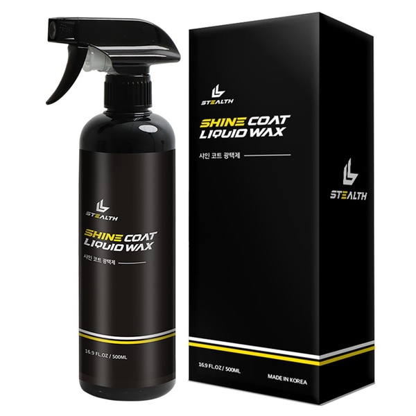 샤인 코트 광택제 500ml 셀프세차 차량용품 물왁스