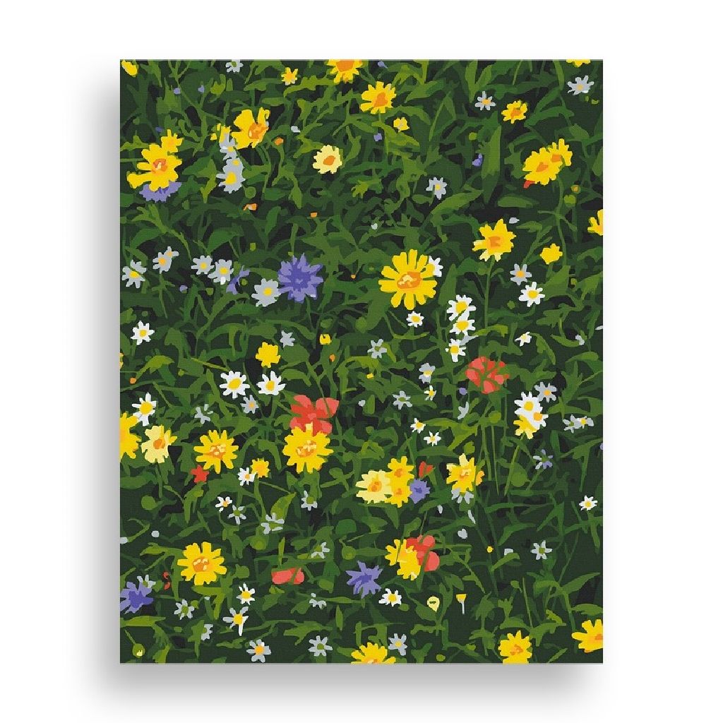 오늘의집 위메이크페인팅 DIY 명화그리기 들꽃 40x50