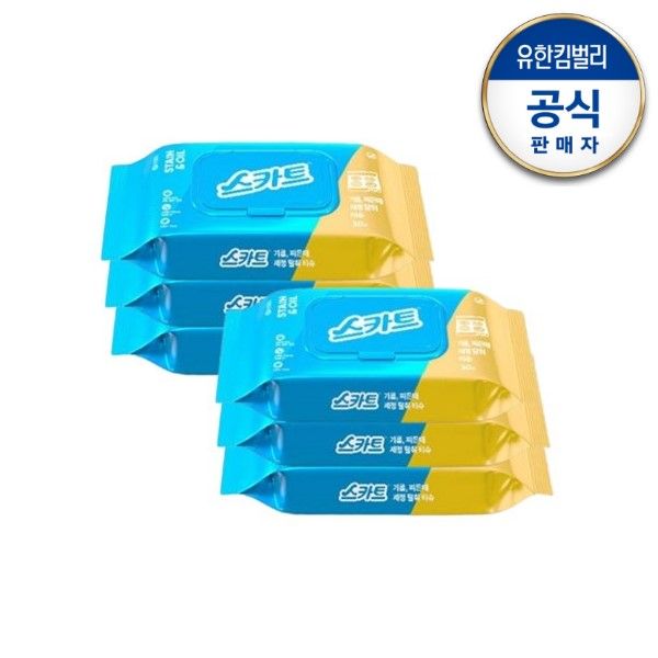 오늘의집 기름때전용 티슈 30매x6팩 (총180매)