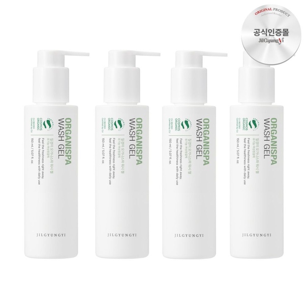 오가니스파 워시 젤 여성청결제 150ml*4세트