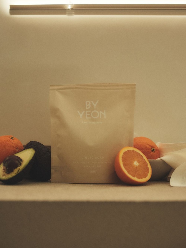 과일채소/ 젖병/ 식기 올인원 주방세제 리필 450ml