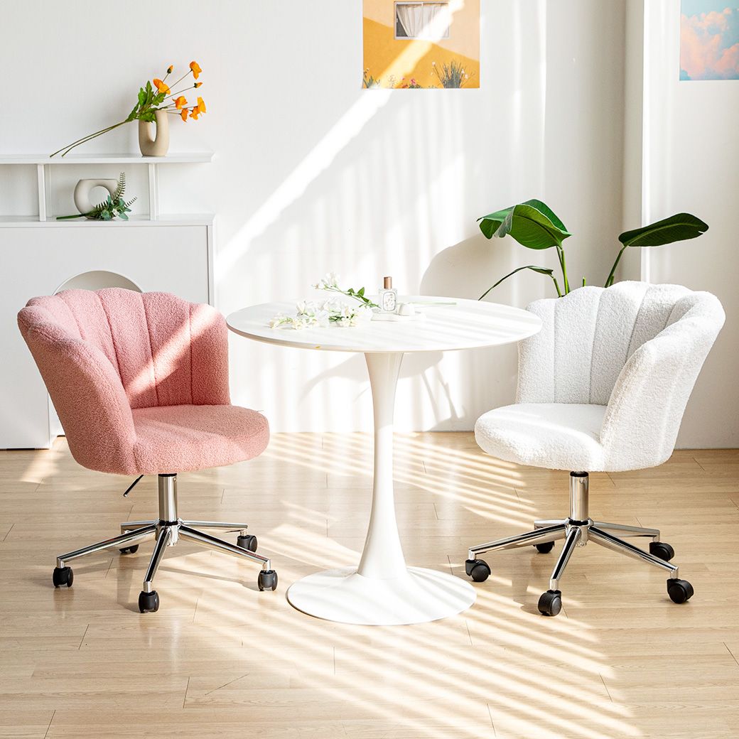 Chairfactory Rose チェア［2色］ シルバー ピンク ホワイト