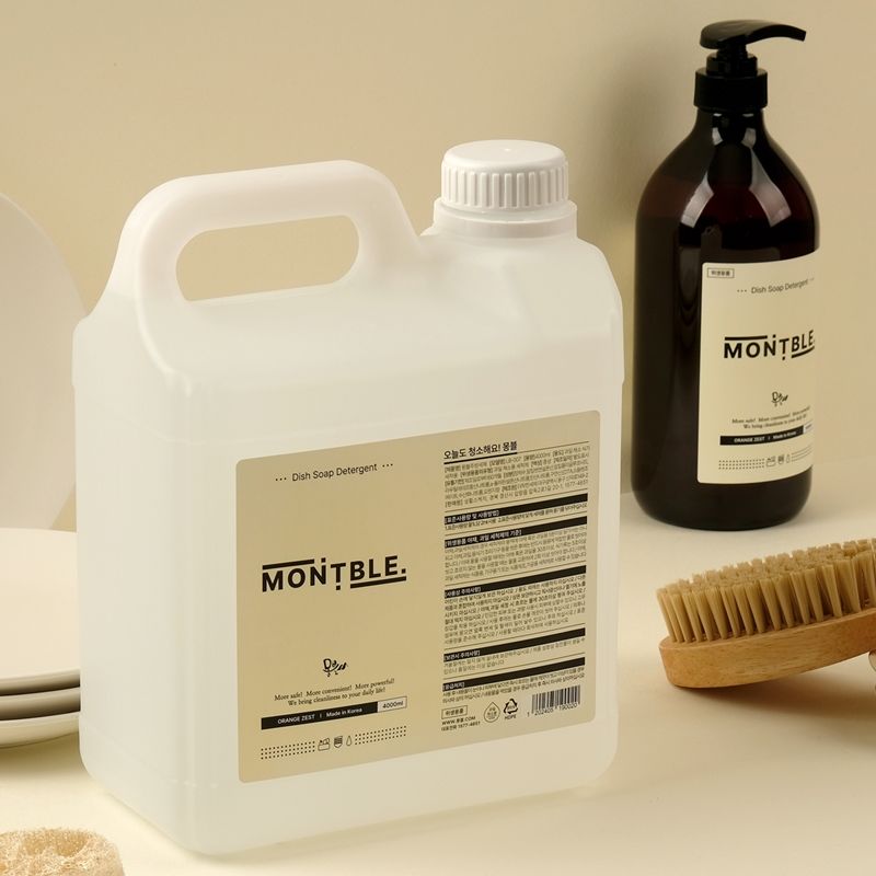 몽블 주방세제 대용량 1000ml+4L 세트상품