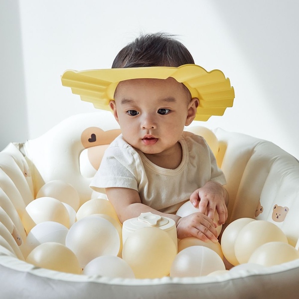 아가드 베이비 버블 아기 샤워캡 / 샴푸 모자 4colors