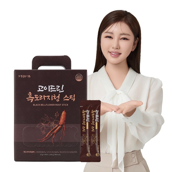 고이드린 흑도라지청 스틱 1박스 100포 도라지배즙 스틱