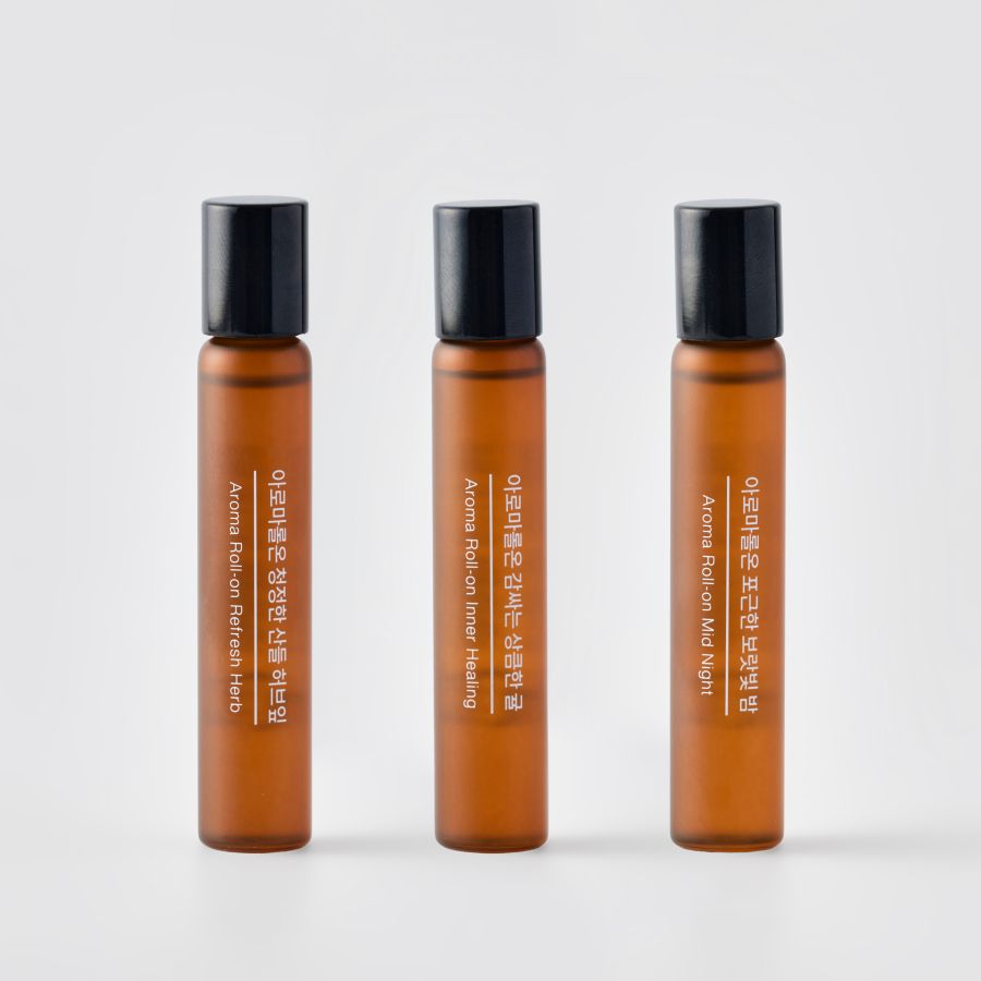 무인양품 아로마 롤 온 (귤,허브잎,밤)