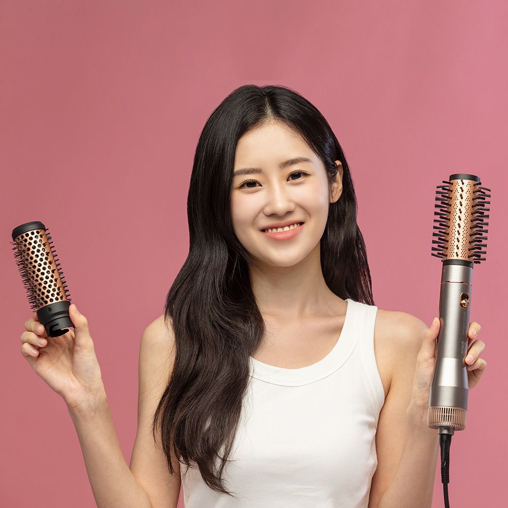 오늘의집 유닉스 롤드라이기 에어브러쉬 헤어롤 봉고데기 에어스타일러 뿌리볼륨 매직기 UN-A2065 빗고데기