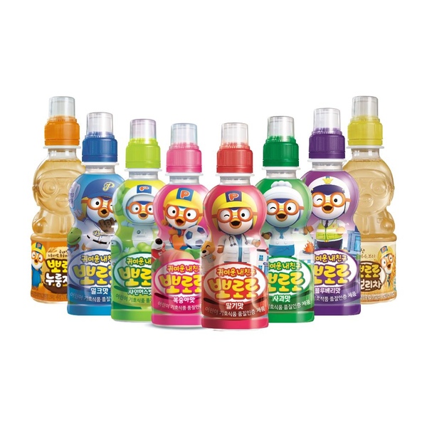 뽀로로 음료수 밀크맛 235ml*24개 외 9종 어린이음료