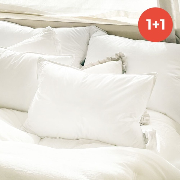 1+1 호텔베개 호텔용 프리미엄 구스 베개 2size